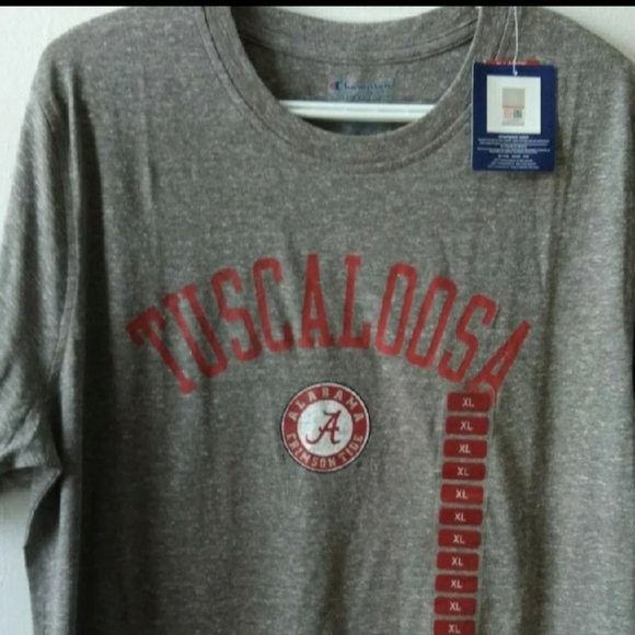 Crimson Tide Alabama T-shirt  Grey - Size (XL) - Picture 1 of 8